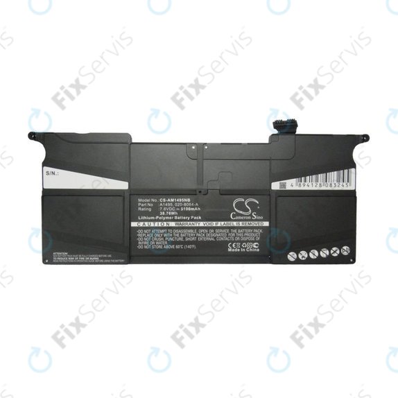 Apple MacBook Air 11" A1465 (Mid 2013 - Early 2015) - Batéria A1495 5100mAh HQ