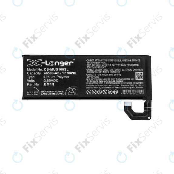 Xiaomi Mi 10 M2001J2G - Batéria BM4N 4650mAh HQ