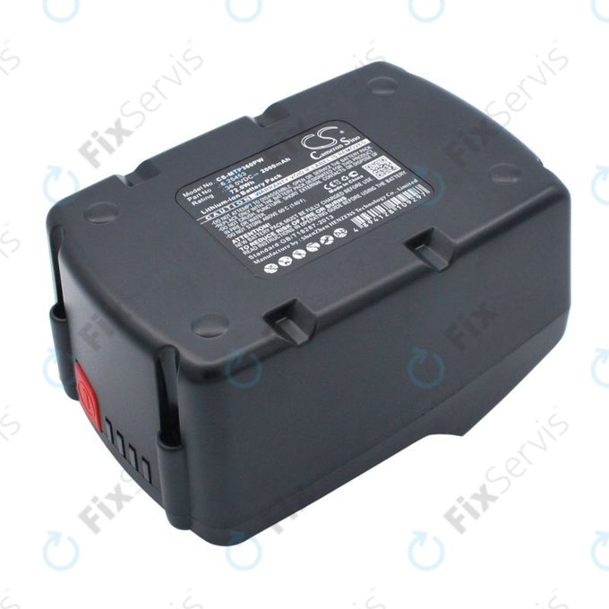 Batéria pre Metabo Ahs36v, Bha 36 Ltx Compact, 2000mAh, Li-Ion, 36V, 6.25453, HQ