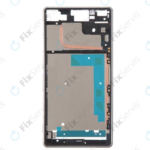Sony Xperia Z3 D6603 - Stredný Rám (Black)