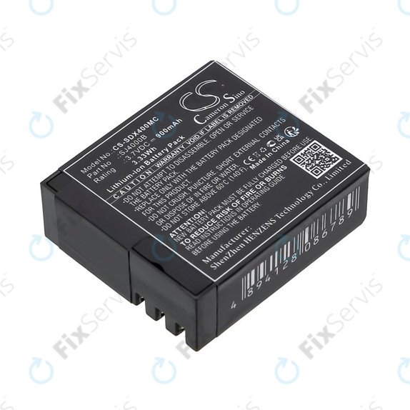 Batéria pre SJCAM SJ4000, SJ5000, 900mAh, Li-Ion, 3.7V, SJ4000B, HQ