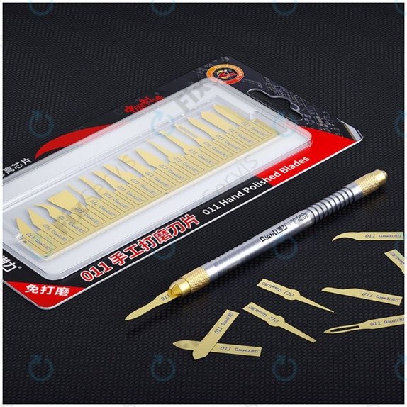 QianLi ToolPlus 011 - Ručne Leštené Čepele s Rukoväťou 16v1