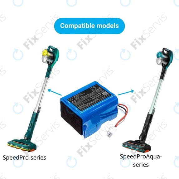 Philips SpeedPro, SpeedPro Aqua - Batéria INR18650C25 Li-Ion 21.6V 2500mAh HQ