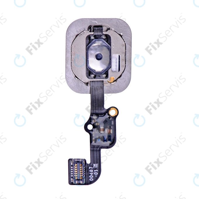 Apple iPhone 6S, 6S Plus - Tlačidlo Domov + Flex Kábel (Rose Gold)