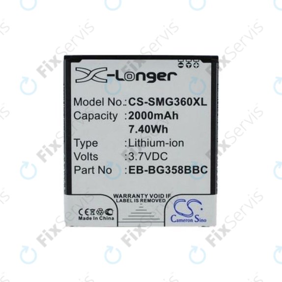 Samsung Galaxy Core Lite - Batéria EB-BG358BBC, EB-BG358BBE 2000mAh HQ