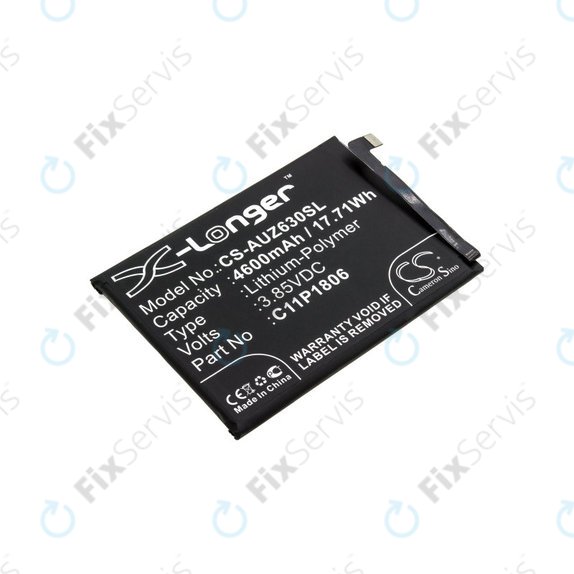Batéria pre Asus Zenfone 6 2019, 4600mAh, Li-Pol, 3.85V, C11P1806, HQ