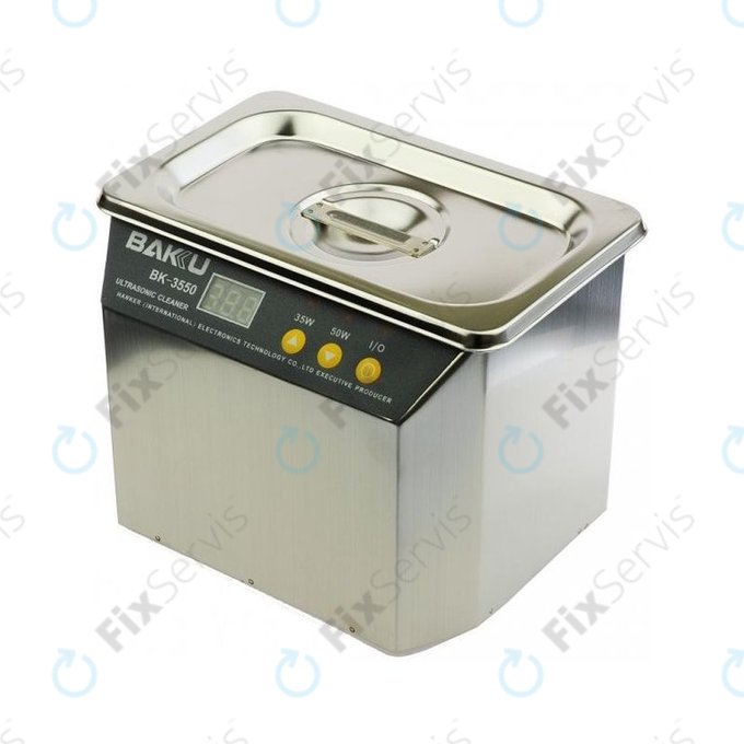 Baku BK-3550 - Ultrazvuková Čisticka z Nerez Oceli - 0.5L