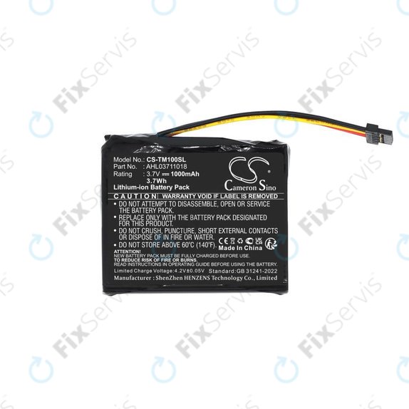 Batéria pre TomTom GO 1000 Live, 1005, 2050, 1000mAh, Li-Ion, 3.7V, AHL03711018, HQ