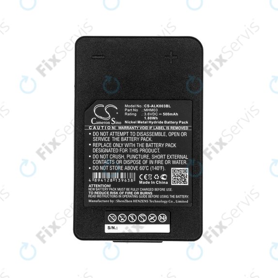Batéria pre Autec LK Neo, 500mAh, Ni-MH, 3.6V, MHM03, R0BATT00E11A0, HQ