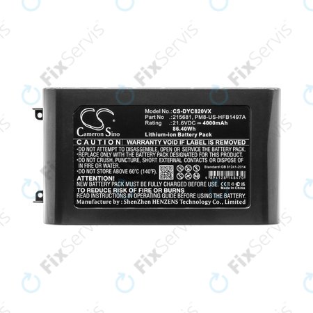 Dyson V8 - Batéria 215681, PM8-US-HFB1497A Li-Ion 21.6V 4000mAh HQ