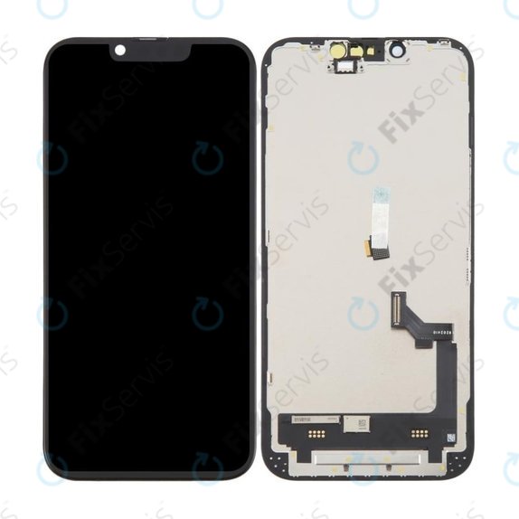 Displej In-Cell FHD pre iPhone 16e, Dotykové sklo s rámom, FixPremium