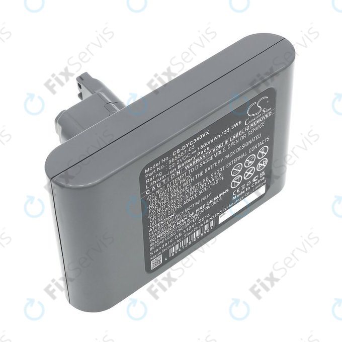 Batéria pre Dyson DC31, DC34, DC35, DC44, DC45, DC56, 1500mAh, Li-Ion, 22.2V, 965557-03, HQ