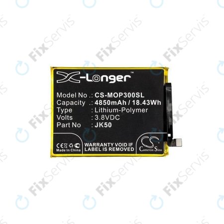 Motorola Moto G7 Power, G8 Power Lite, G9 Play, G10, G20, G30, G50, G51, E7 Plus, E7, E7i Power, E30, E40 - Batéria JK50 4850mAh HQ
