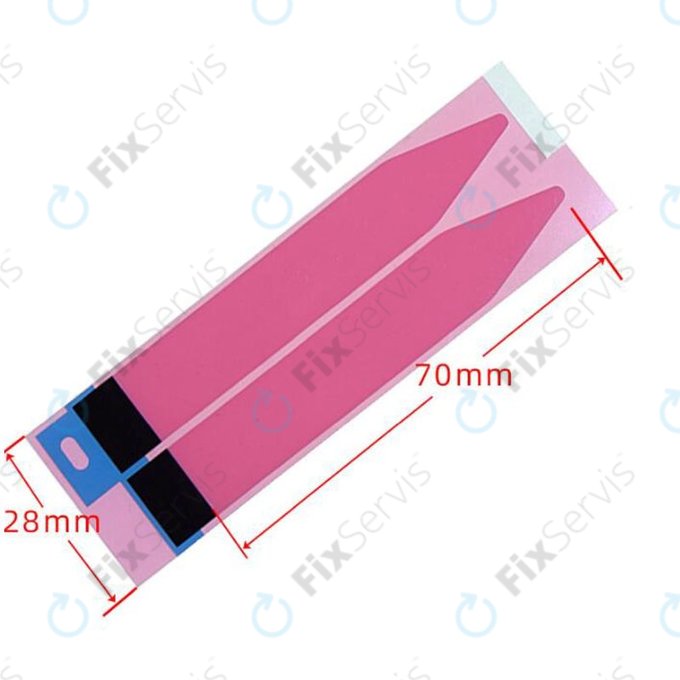 Univerzálna Lepka pod Batériu Adhesive - 28 x 70mm