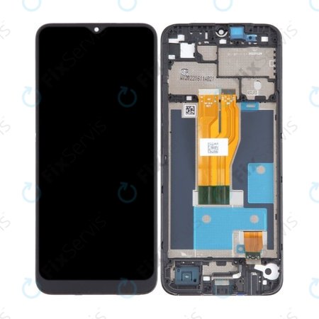 Realme C30 RMX3581 - LCD Displej + Dotykové Sklo + Rám (Lake Blue) TFT