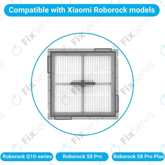 HEPA filter, 2 ks pre Xiaomi Roborock Q10-series, S8 Pro, S8 Pro Plus