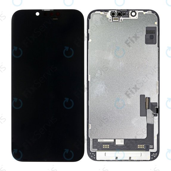 Displej pre iPhone 14, Dotykové sklo s rámom, Refurbished