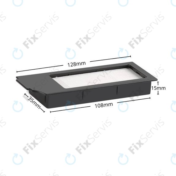 Prachový filter, 2 ks pre Ecovacs Deebot X1-series, T10-series