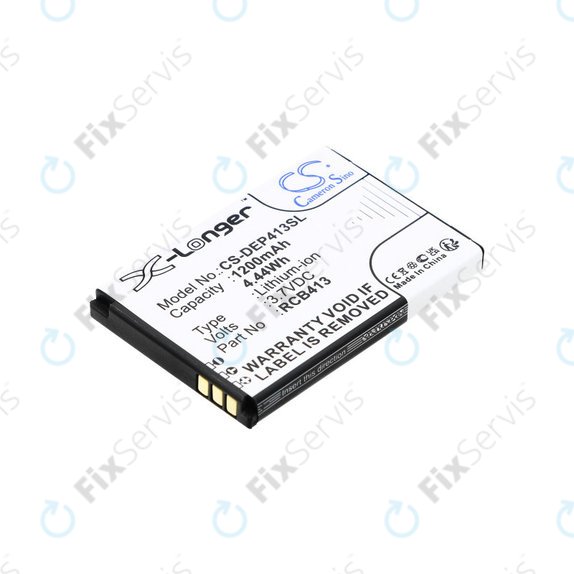 Batéria pre Doro Primo 406, 413, 414, 1200mAh, Li-Ion, 3.7 V, RCB413, HQ