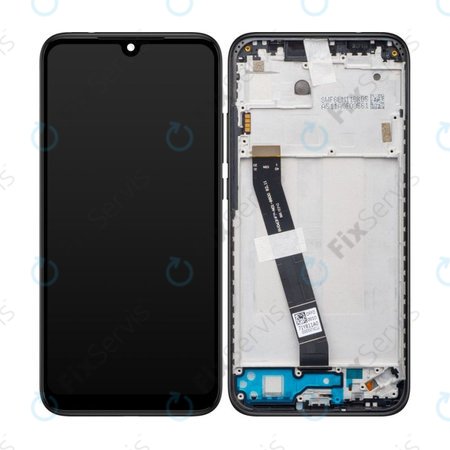 Xiaomi Redmi 7 M1810F6LG M1810F6LH - LCD Displej + Dotykové Sklo + Rám (Eclipse Black) - 560610115033, 560610096033 Genuine Service Pack