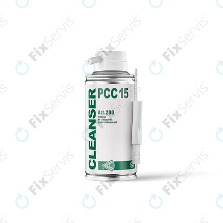 Profesionálny čistič PCB PCC15 v spreji s kefkou, 150 ml