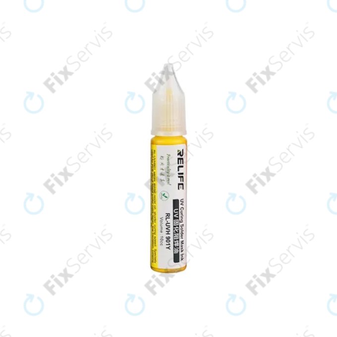 Relife RL-901Y - UV Vytvrditeľná Spájkovacia Maska - 10ml (Žltá)