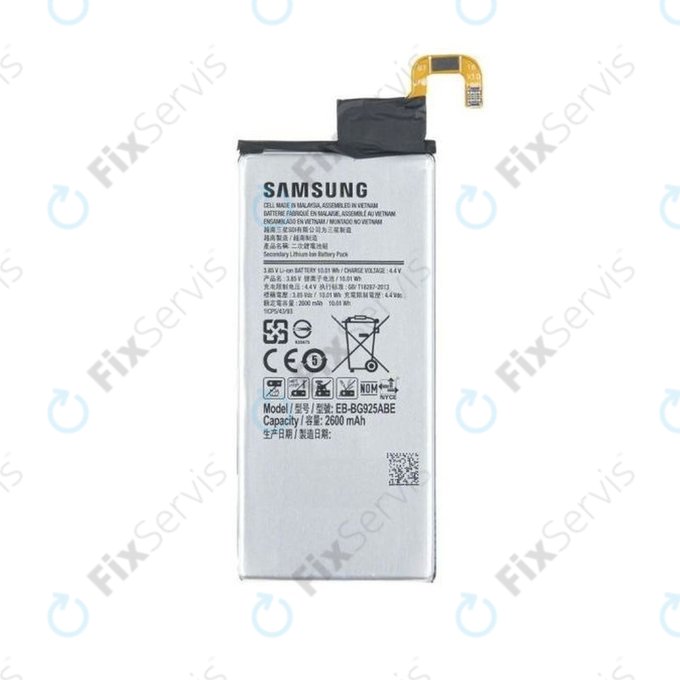 Samsung Galaxy S6 Edge G925F - Batéria EB-BG925ABE 2600mAh - GH43-04420A, GH43-04420B Genuine Service Pack