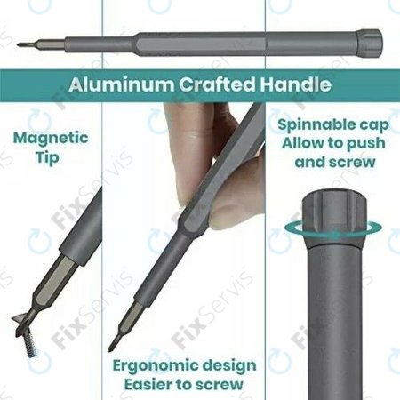 Xiaomi Mijia Wiha - Kompletná Sada Skrutkovačov z Hliníkovej Zliatiny 25v1