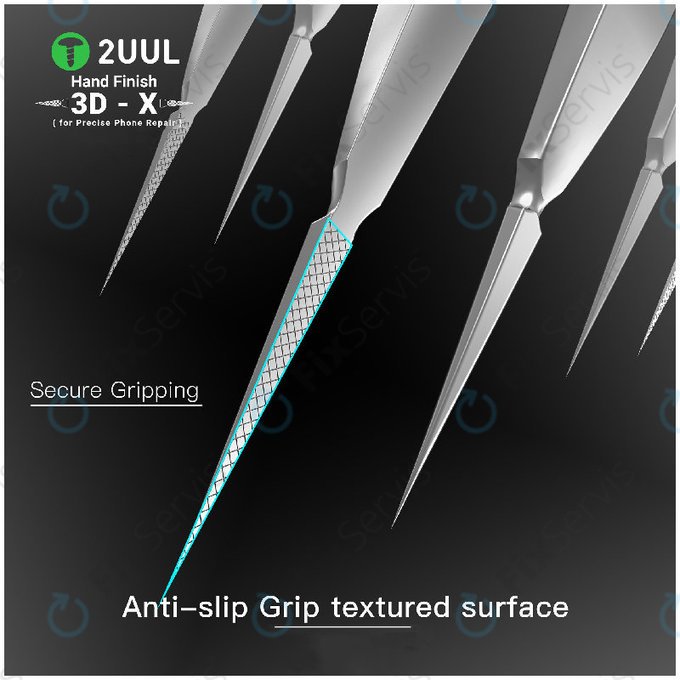 Presná pinzeta, 3D-X ručne opracovaná, 2UUL TW02