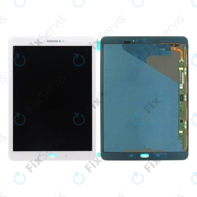 Samsung Galaxy Tab S2 9.7 T819, T813 - LCD Displej + Dotykové Sklo (White) - GH97-18911B Genuine Service Pack