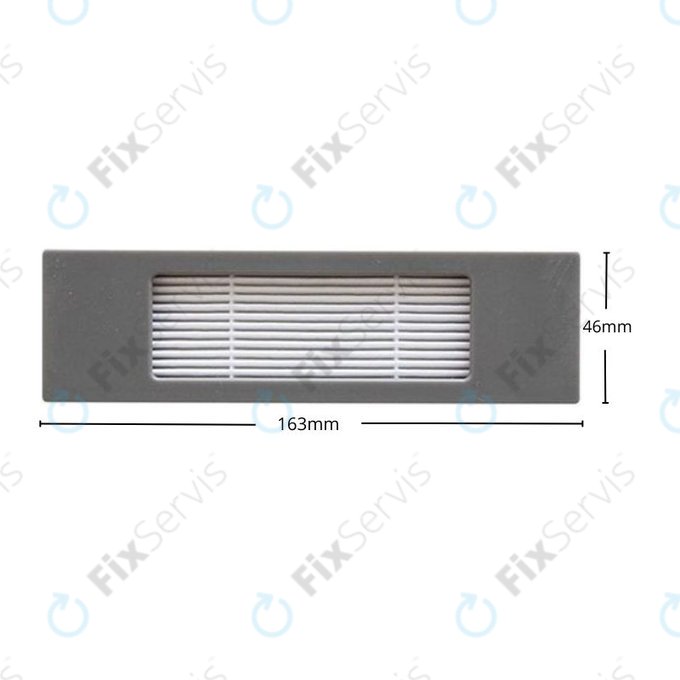 Prachový filter, 2 ks pre Ecovacs Deebot N-series, T-series, Ozmo-series