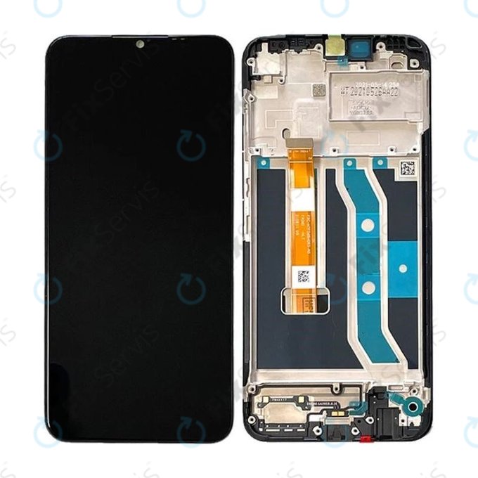 Realme C21Y RMX3261 RMX3263 - LCD Displej + Dotykové Sklo + Rám TFT