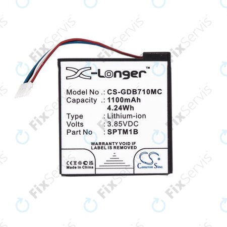 Batéria pre Gopro Hero 7 Silver, White, 1100mAh, Li-Ion, 3.85V, SPTM1B, HQ