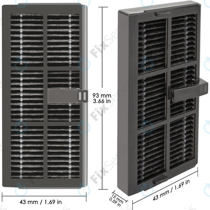 HEPA filter, 2 ks pre Xiaomi Dreame X40 Ultra, L40 Ultra, X30 Ultra, L10s Ultra Gen2, L10s Pro Ultra, Mova E30 Ultra
