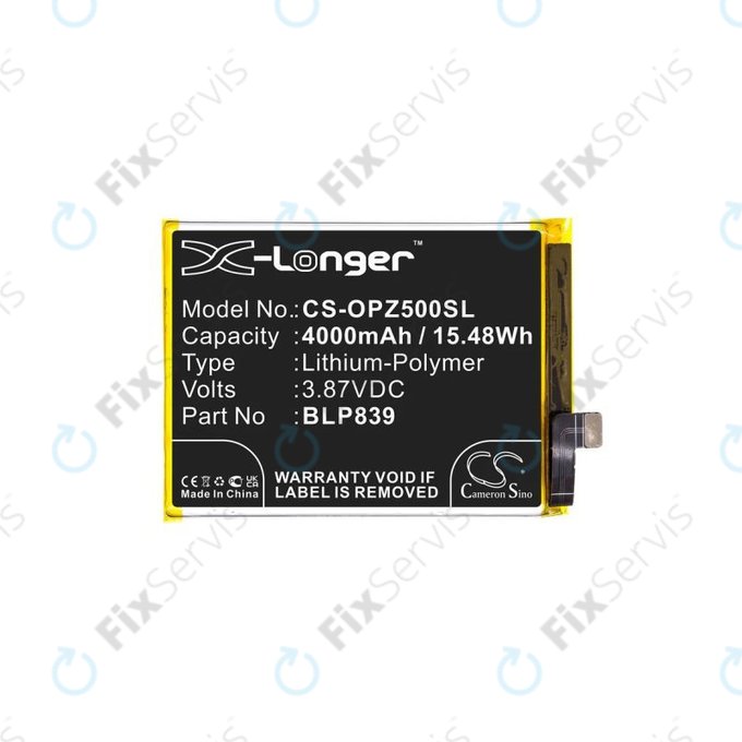 Oppo Reno 5 Z 5G CPH2211 - Batéria BLP839 4000mAh HQ