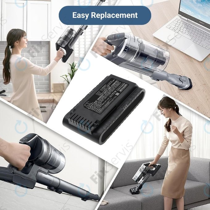 Samsung Jet 75, 75 Multi, 75 Premium, VS70, 90, VS9000 - Batéria VCA-SBT90, VCA-SBT90E, DJ96-00221A Li-Ion 21.6V 2000mAh HQ