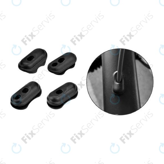 Xiaomi Mi Electric Scooter 1S, 2 M365, Essential, Pro, Pro 2 - Set Gumenných Prechodiek Káblov