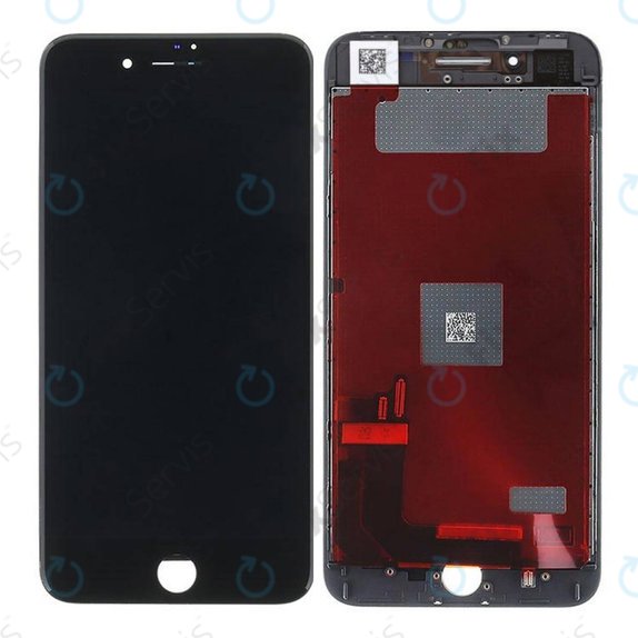 Apple iPhone 8 Plus - LCD Displej + Dotykové Sklo + Rám (Black) TFT