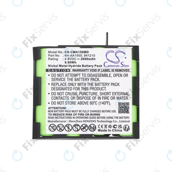 Batéria pre Compex MI-Fitness, 2000mAh, Ni-MH, 4.8V, 941213, HQ