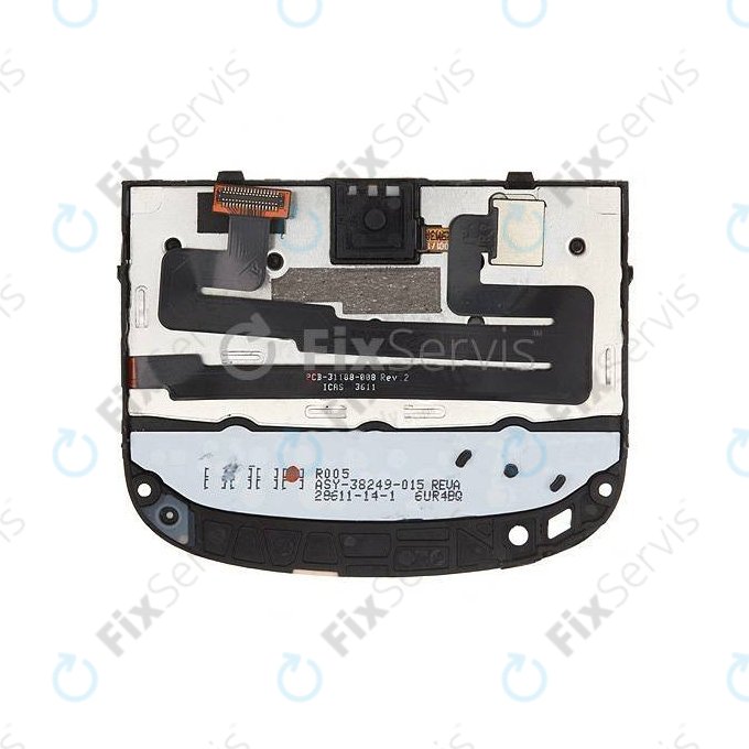 Blackberry Bold Touch 9900 - Klávesnica komplet - biela