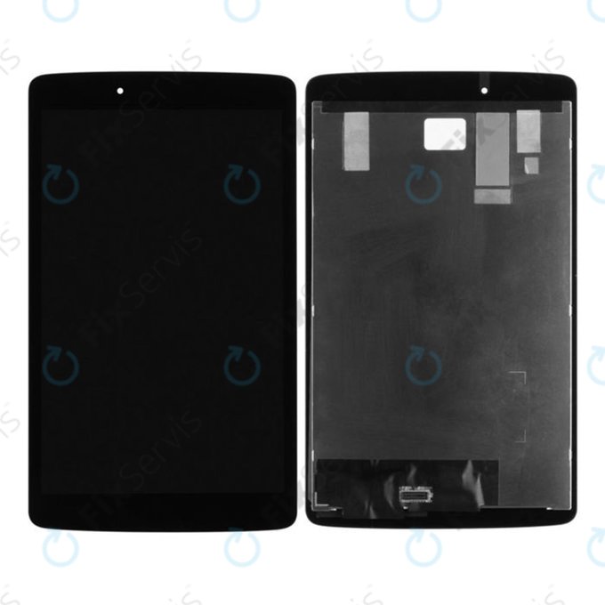 LG G Pad 8.0 LTE V490 - LCD Displej + Dotykové Sklo (Black) TFT