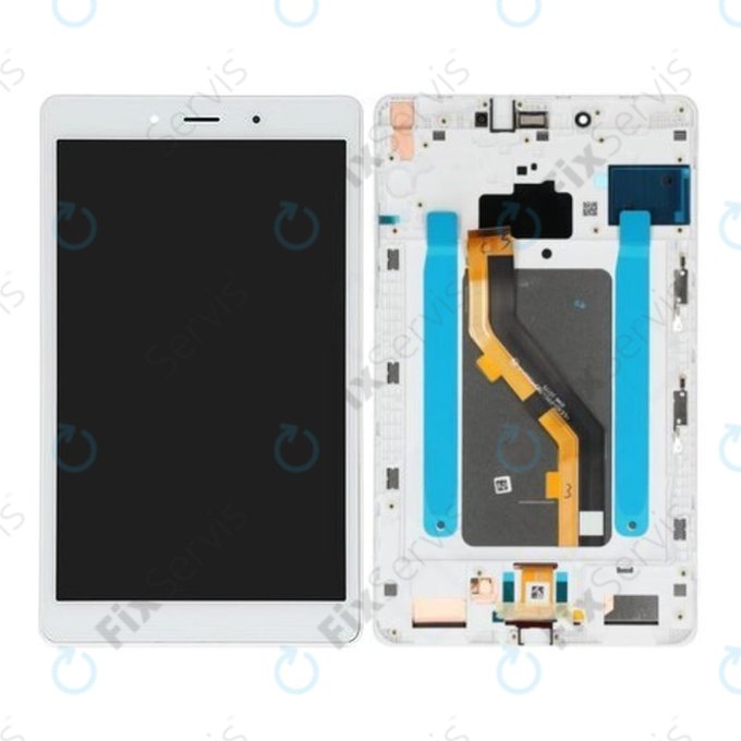 Samsung Galaxy Tab A 8.0 (2019) - LCD Displej + Dotykové Sklo (Silver Gray) - GH81-17179A Genuine Service Pack