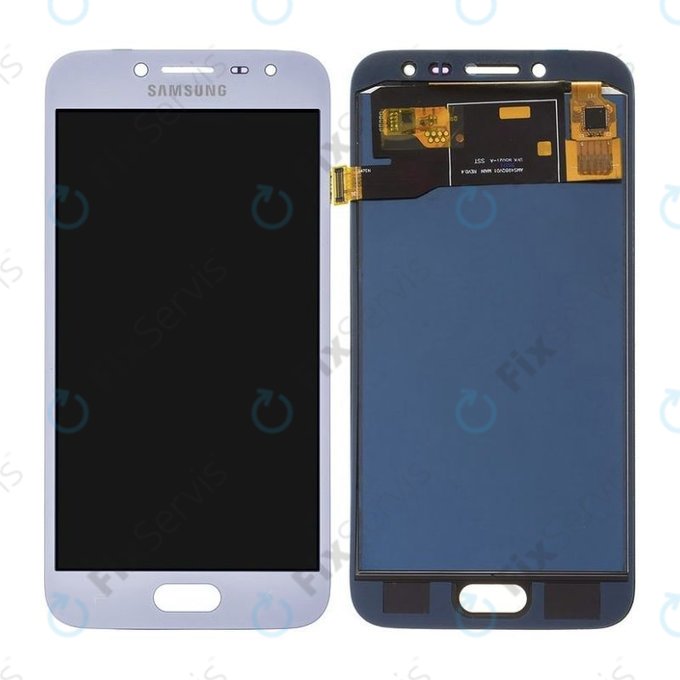Samsung Galaxy J2 Pro J250F - LCD Displej + Dotykové Sklo (Silver) - GH97-21338B, GH97-21339B, GH97-21812B Genuine Service Pack