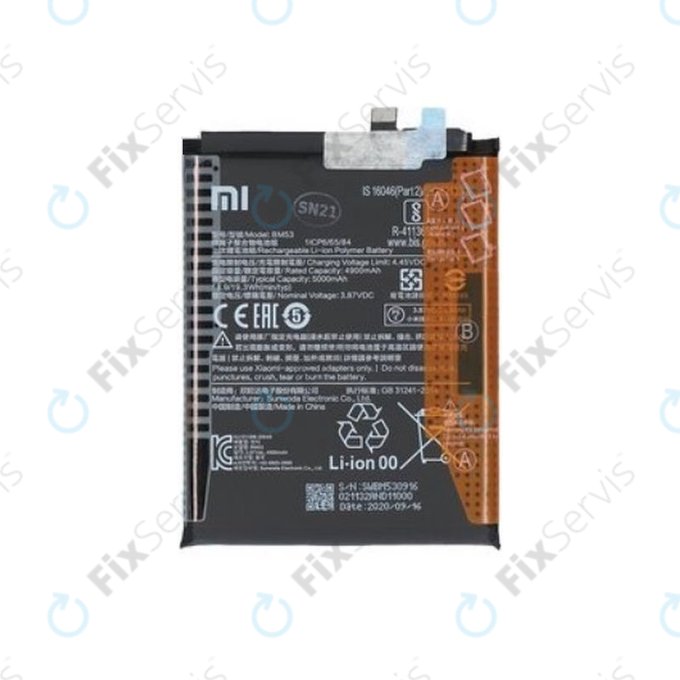 Xiaomi Mi 10T 5G, 10T Pro 5G - Batéria BM53 5000mAh - 46020000355Z Genuine Service Pack