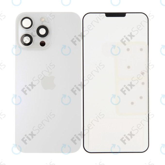 Sklo Zadného Housingu pre iPhone 16 Pro Max | White Titanium | 661-44959 | Genuine Apple