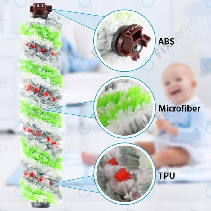 Bissell CrossWave - Hlavná Kefa - Pet Brush 1785 (Mikrovlákno)