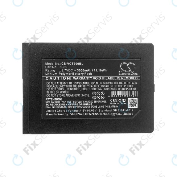 Batéria pre Vectron Mobilepro 3, Vectron Mobilepro III, 3000mAh, Li-Pol, 3.7V, B60, HQ