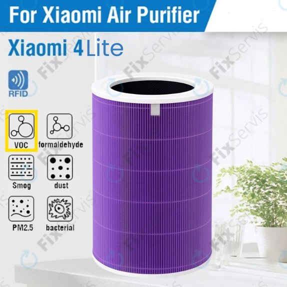 Xiaomi Mi Air Purifier 4 Lite - HEPA filter (Proti-zápachový) (Fialový)