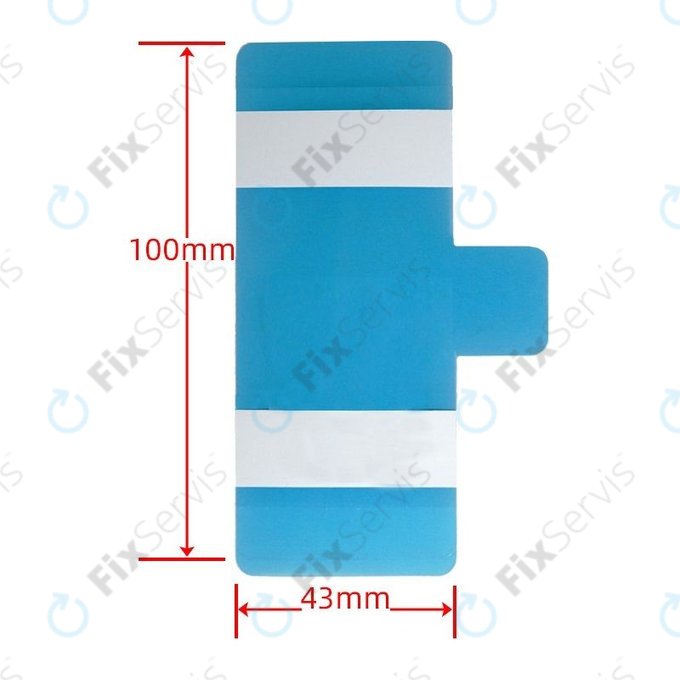 Univerzálna Lepka pod Batériu Adhesive - 43 x 100mm