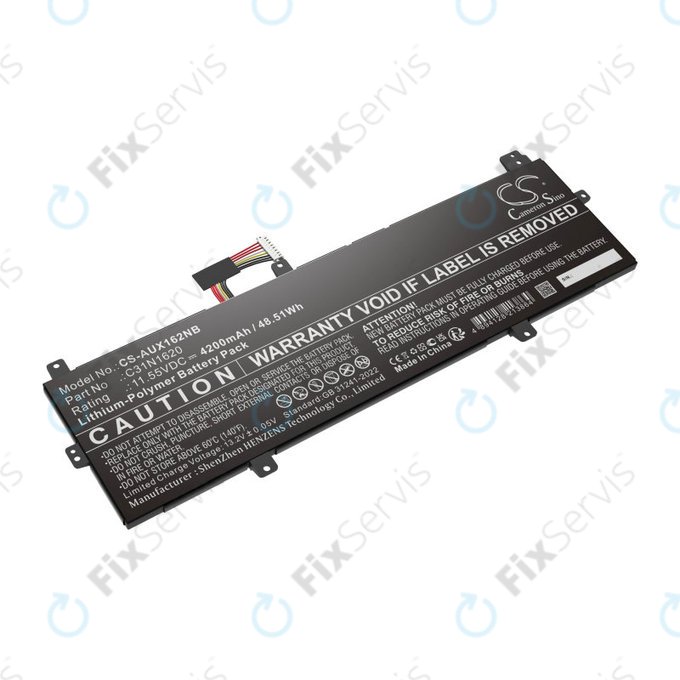 Batéria pre Asus BX430, Expertbook B5440fa, P5240ua-1a, 4200mAh, Li-Pol, 11.55V, C31N1620, HQ
